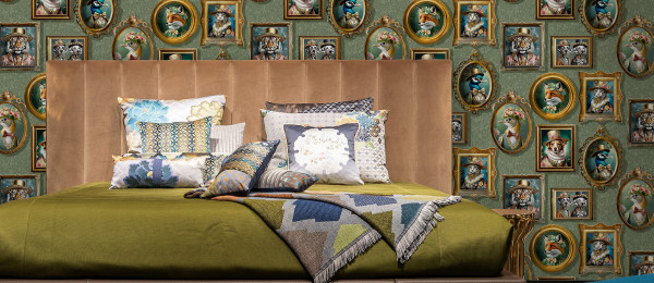 HOLDEN, Tapetenrolle, REGAL BEASTS, grün