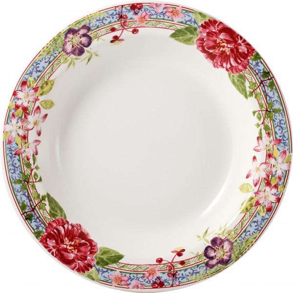 GIEN MILLEFLEURS, Platte, rund, tief