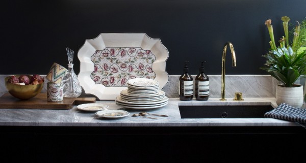 GIEN DOMINOTE, Servierplatte, rechteckig