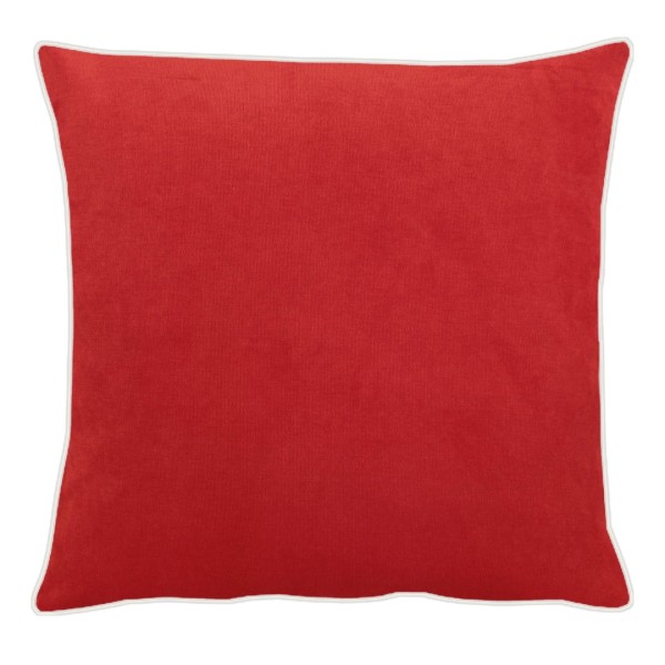 APELT, TAHITI, Samtkissenhülle, rot