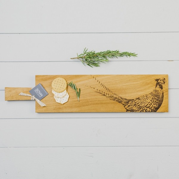 SELBRAE HOUSE, Servierpaddles, Fasan