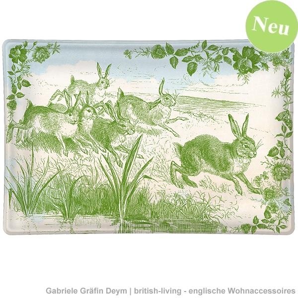 MDW Glasschale, BUNNY TOILE