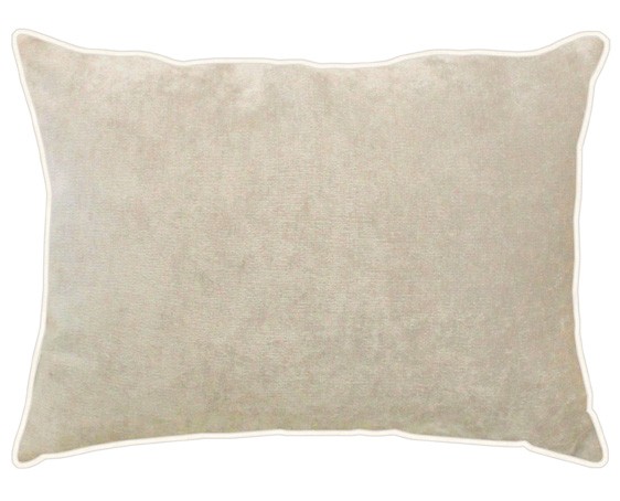 APELT, TAHITI, Samtkissenhülle, beige