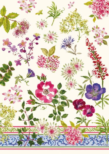 GIEN MILLEFLEURS, Geschirrtuch - Set