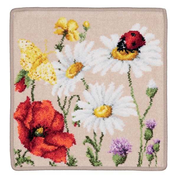 FEILER, DAISY FIELD BEIGE, Seiftuch