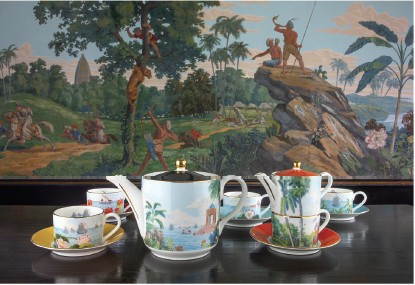 ROY KIRKHAM, BLENHEIM PALACE INDIAN ROOM, Tea for one, Set