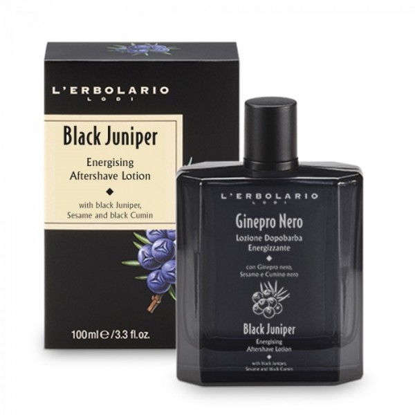 L'ERBOLARIO, GINEPRO NERO ( schwarzer Wacholder ), Aftershave Lotion