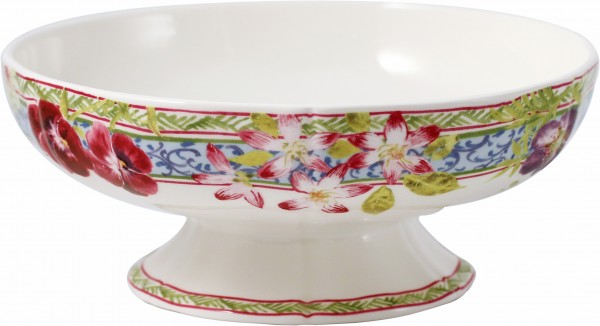 GIEN MILLEFLEURS, Schale auf Fuß