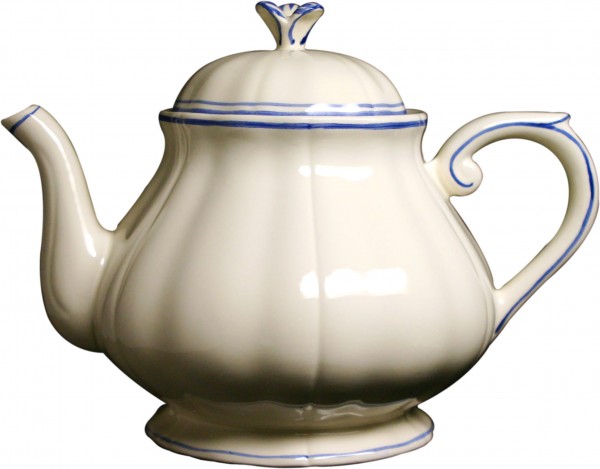 GIEN FILET BLEU, TEEKANNE
