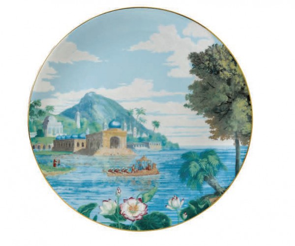 ROY KIRKHAM, BLENHEIM PALACE INDIAN ROOM, Torten / Kuchenplatte