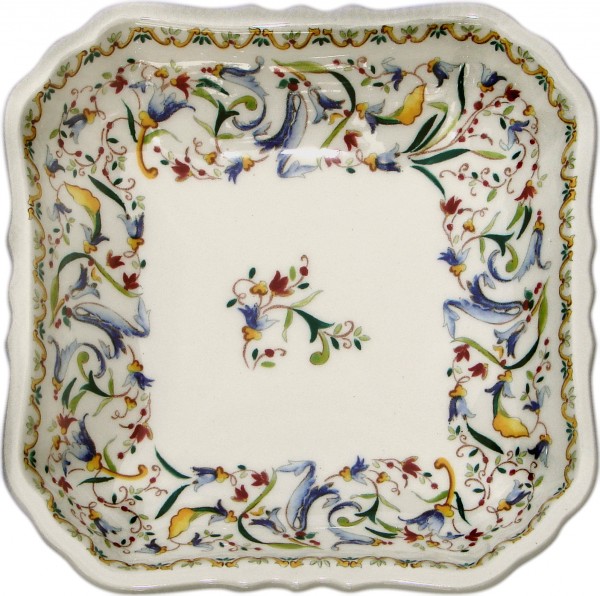 GIEN TOSCANA, Schale, Pompadour, eckig