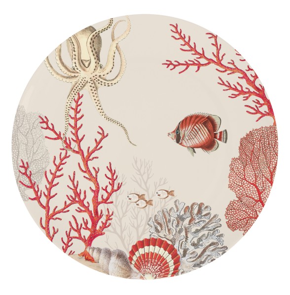 Easy Life, CORAL REEF, Kuchenteller - Set, 6 Stk., B