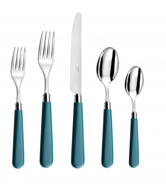 CAPDEKO, HELIOS, Besteckset, 24-tlg, türkisgrün