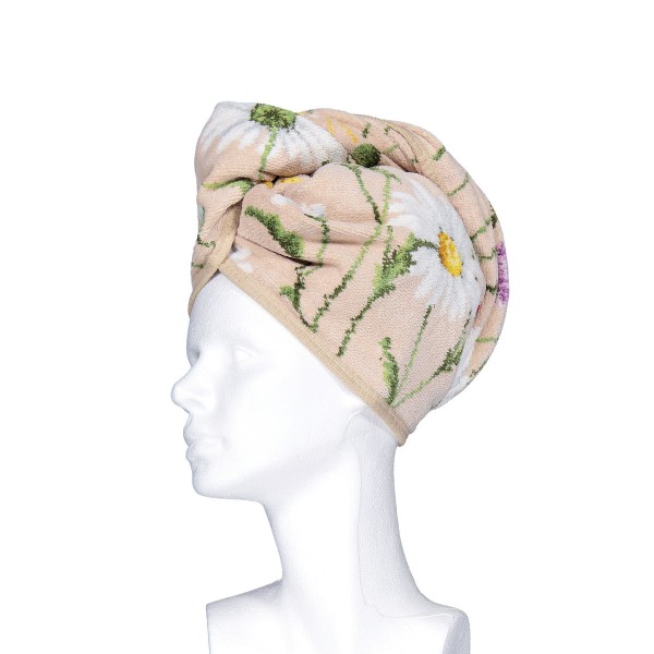 FEILER, DAISY FIELD BEIGE, Turban