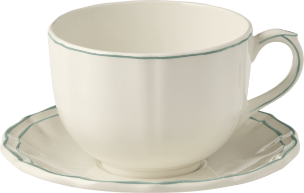 GIEN, FILET CELADON, Jumbotasse