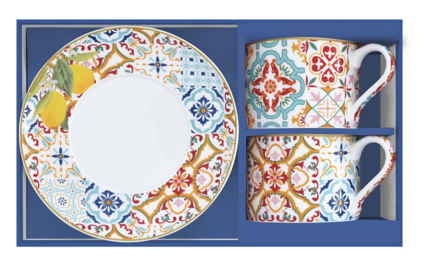 Easy Life, SIRACUSA, Frühstücks/Kaffeetassen - Set, 12 tlg.