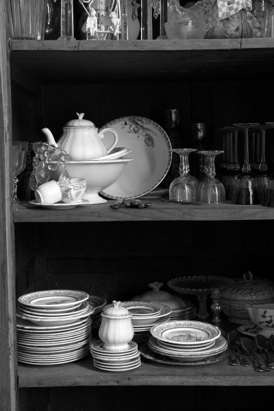 GIEN TULIP NOIRES, FRÜHSTÜCKSTASSEN - SET