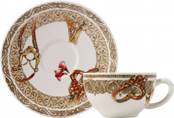 GIEN CHEVAUX DU VENT, KAFFEE / TEETASSEN - SET