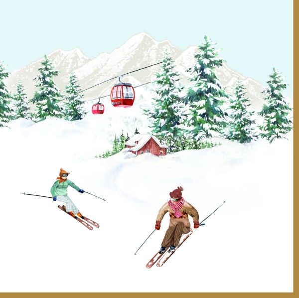 Easy Life, CHALET, Servietten - Set