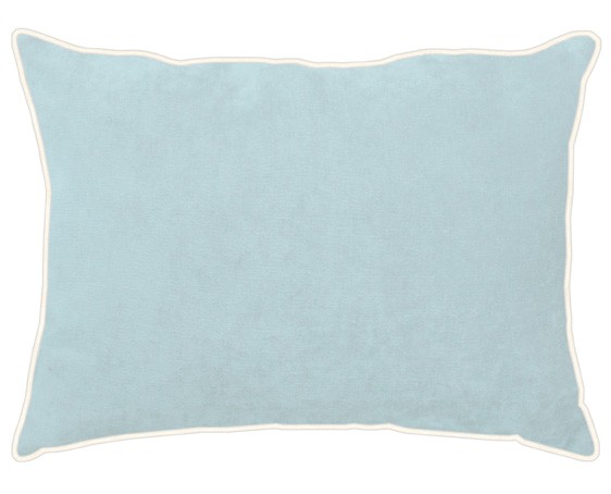 APELT, TAHITI, Samtkissenhülle, grau-grün