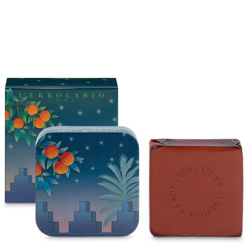 L'ERBOLARIO, NOTTE A TANGERI, Seife in Metalldose