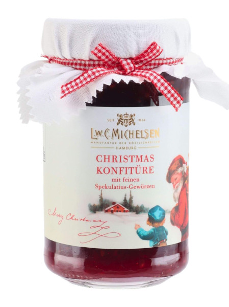 L.W.C. MICHELSEN, Weihnachtskonfitüre m. Spekulatiusgewürz