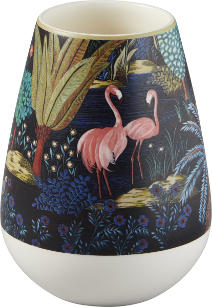 GIEN, LE JARDIN DU PALAIS, Vase, klein, schwarz