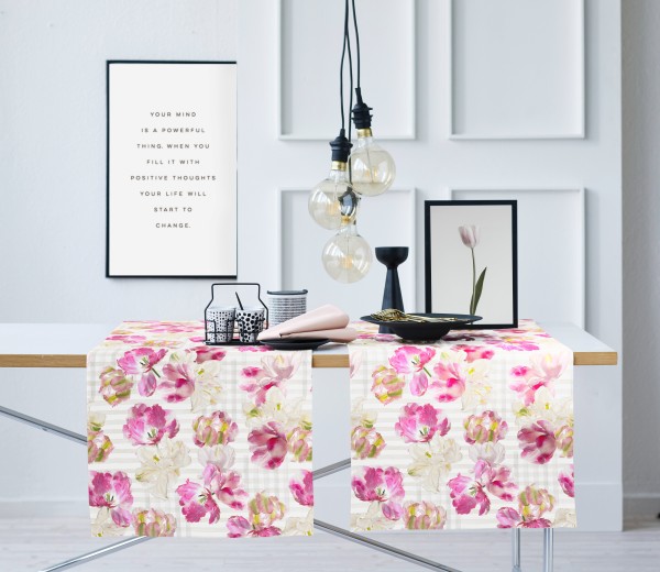 APELT, TULPENBLÜTEN, Tischläufer