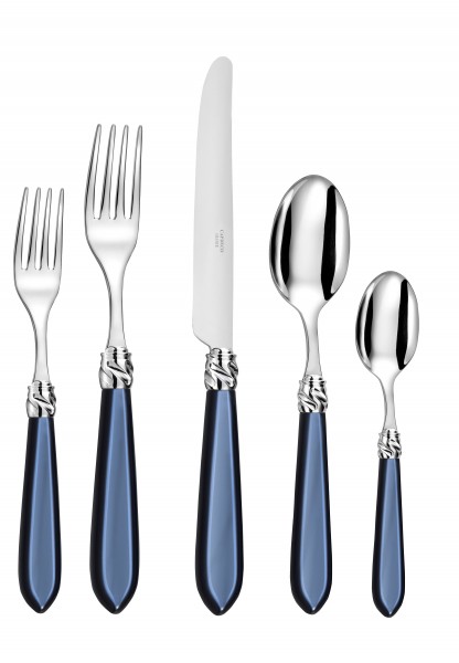 CAPDEKO, DIANA, SPEISEBESTECK - SET, blau, 24 tlg.