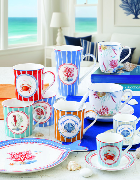 Easy Life, SEA BREEZE Kaffeegeschirr- Set, 18 tlg.