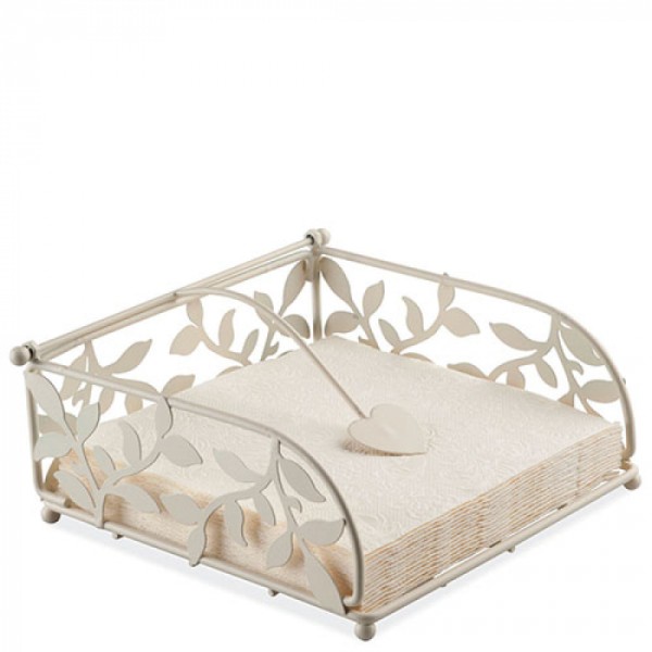 AMBIENTE, Serviettenhalter, groß, creme