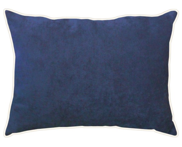 APELT, TAHITI, Samtkissenhülle, azur
