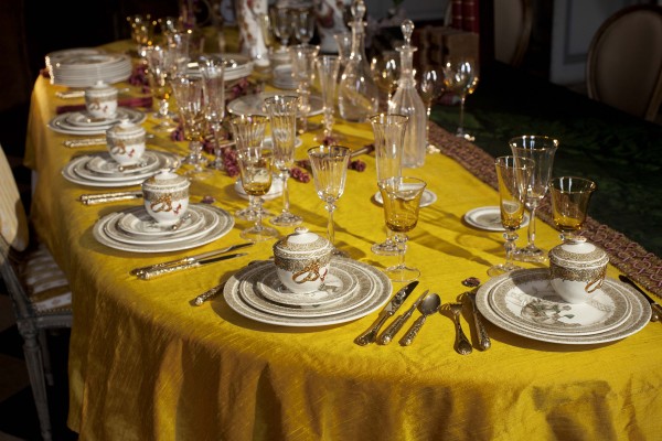 GIEN CHEVAUX DU VENT, BROT / COCKTAILTELLER - SET