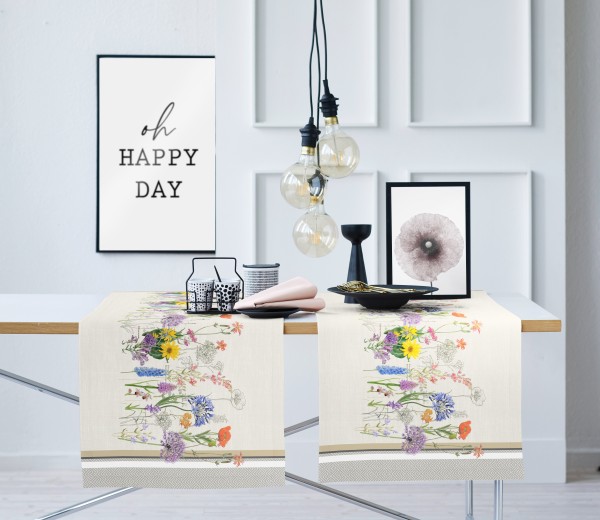 APELT, WIESENBLÜTEN, Tischläufer