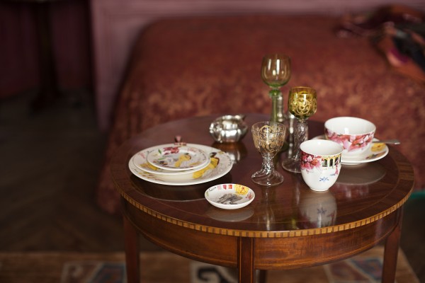 GIEN ROUTE DES INDES, BROT / COCKTAILTELLER - SET