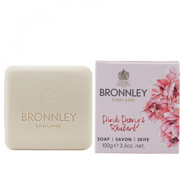 BRONNLEY PINK PEONY & RHUBARB SEIFE
