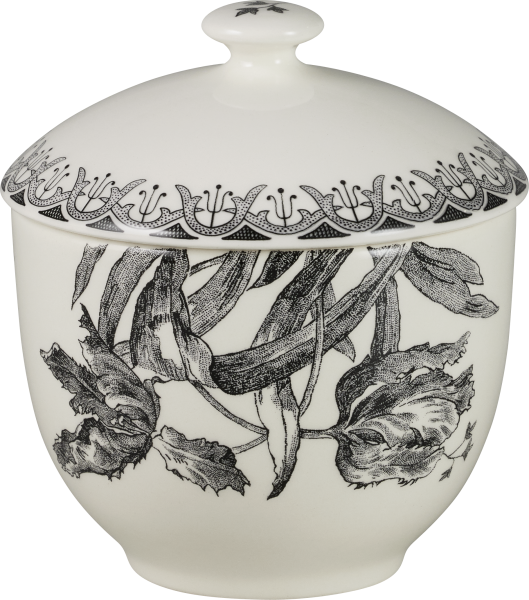 GIEN TULIP NOIRES, Zuckerdose