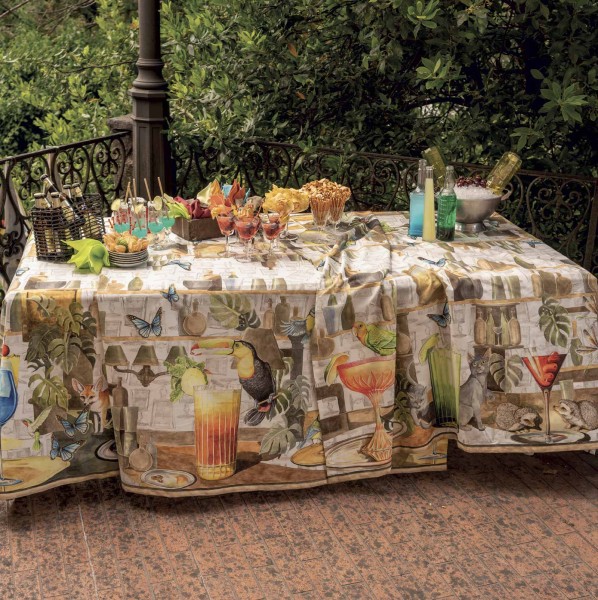 TESSITURA TOSCANA, MOJITO, Tischdecke, 360