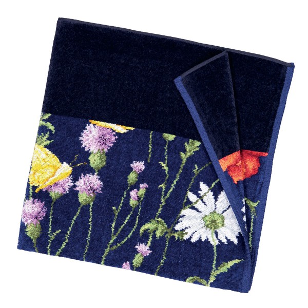 FEILER, DAISY FIELD BLUE, Badetuch