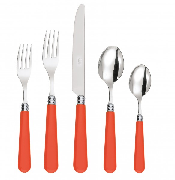 CAPDEKO, HELIOS, Besteckset, 24-tlg, orange