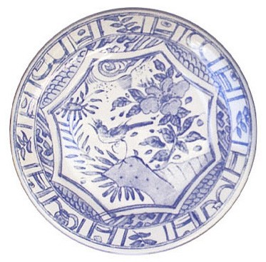 GIEN OISEAU BLEU, KUCHEN / DESSERTTELLER - SET