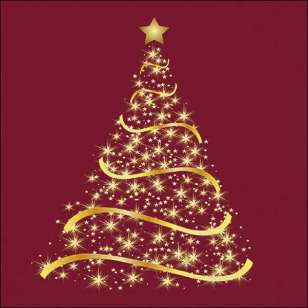 AMBIENTE, Servietten, LICHTERBAUM