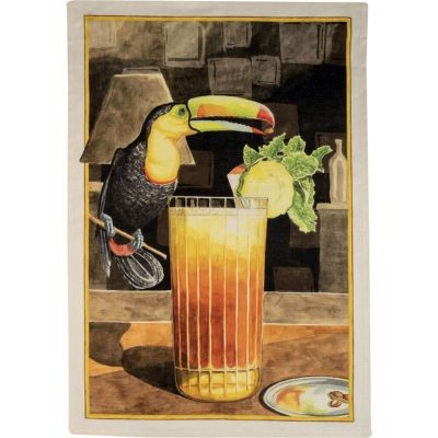 TESSITURA TOSCANA, MOJITO, Geschirrtuch - Set, gelb