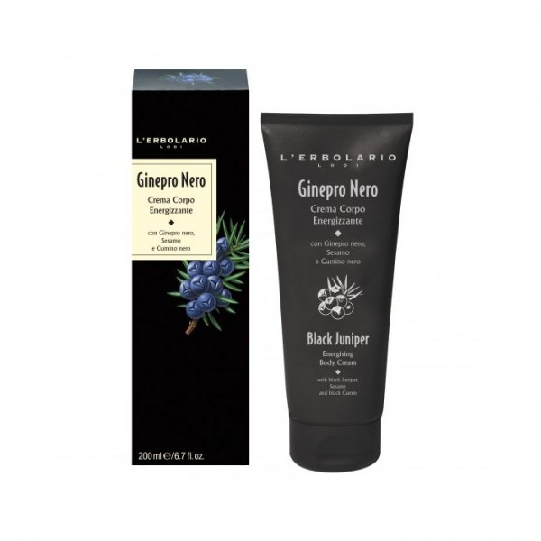 L'ERBOLARIO, GINEPRO NERO ( schwarzer Wacholder ), Körpercreme